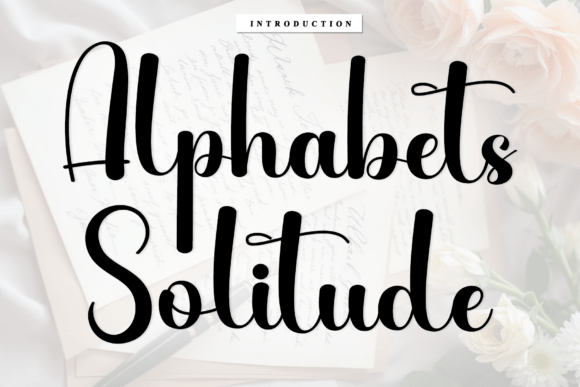 Alphabets Solitude: A Font for Elegant Branding