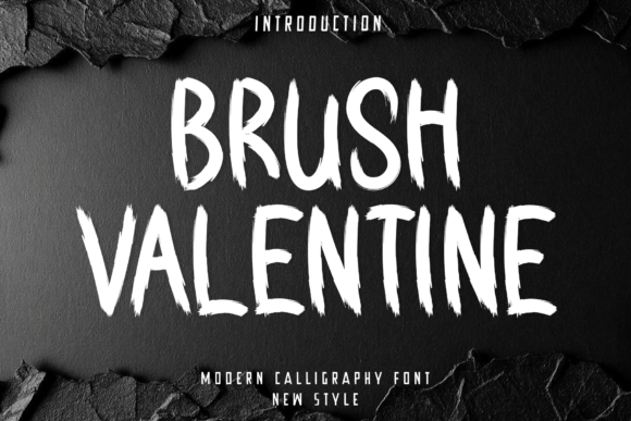 Brush Valentine: A Premium Script Font for Elegant Campaigns