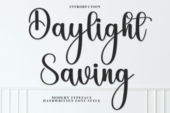 Daylight Saving: A Festive Typeface for Engaging Campaigns