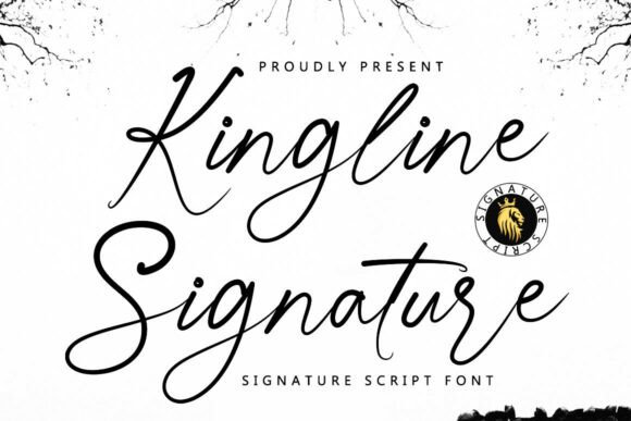 Elevate Your Craft with Kingline Signature Font