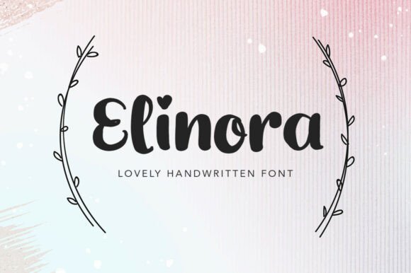 Elinora: A Handwritten Font for Elegant Web Design