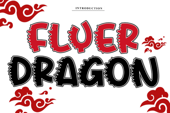 Enhance Your Brand with Flyer Dragon Font