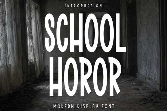 Enhance Your Campaign with School Horor Font