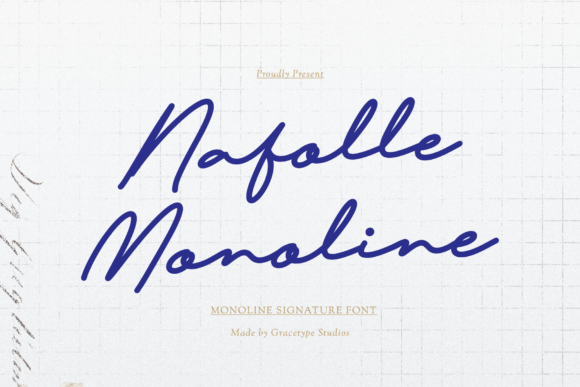 Enhance Your Campaigns with Nafolle Monoline Font