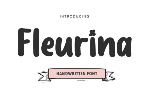 Fleurina: A Handwritten Font for Editorial Charm