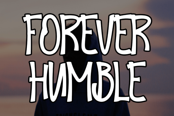 Forever Humble: A Modern Script Font for Elegant Web Design