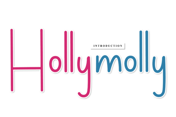 Hollymolly: A Script Font Designed for Digital Engagement
