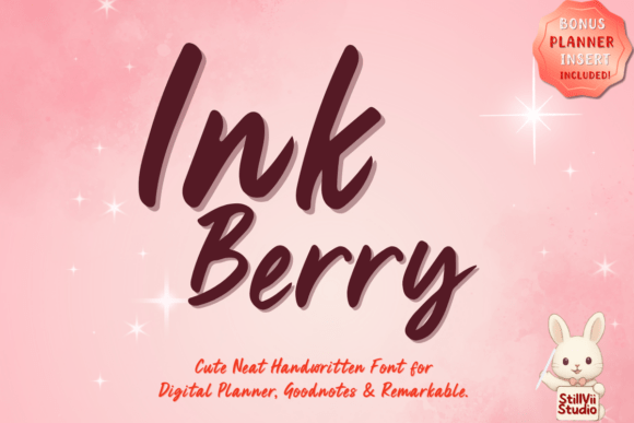 Ink Berry: A Modern Handwritten Font for Editorial Design