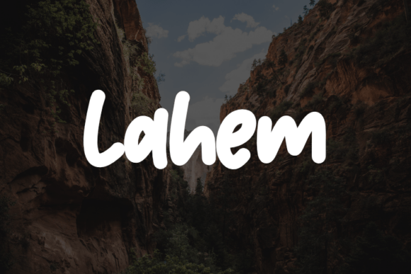 Lahem: A Versatile Typeface for Modern Web Design