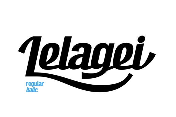 Lelagei: A Modern Script Font for Crafters and Creators