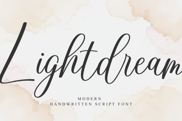 Lightdream: Elevate Your Brand with This Elegant Script Font