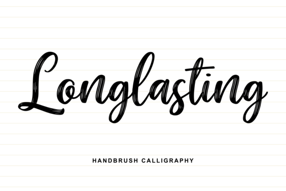Longlasting: The Bold Script Font for Memorable Campaigns