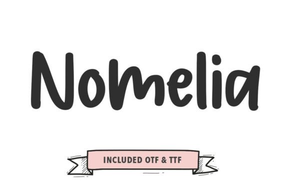 Nomelia: A Friendly Font for Small Business Branding