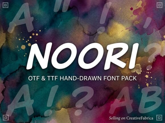 Noori: A Typeface Built for Modern Campaigns