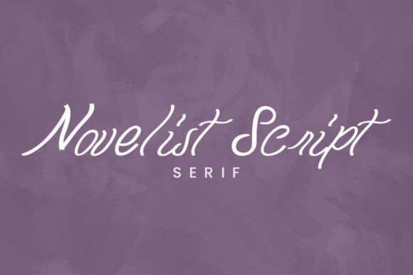 Novelist: A Premium Font for Elegant Web Design