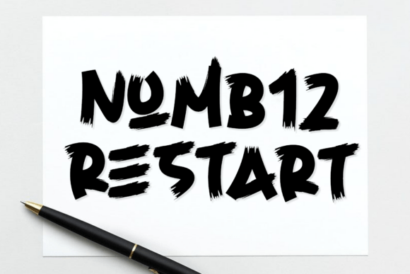 Numb12 Restart: A Warm Script Font for Consistent Branding