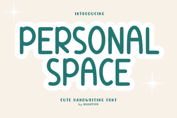 Personal Space: A Charming Sans Serif Font for Crafters