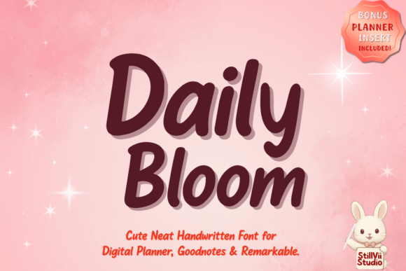 Transform Your Brand with Daily Bloom: A Versatile Handwritten Font